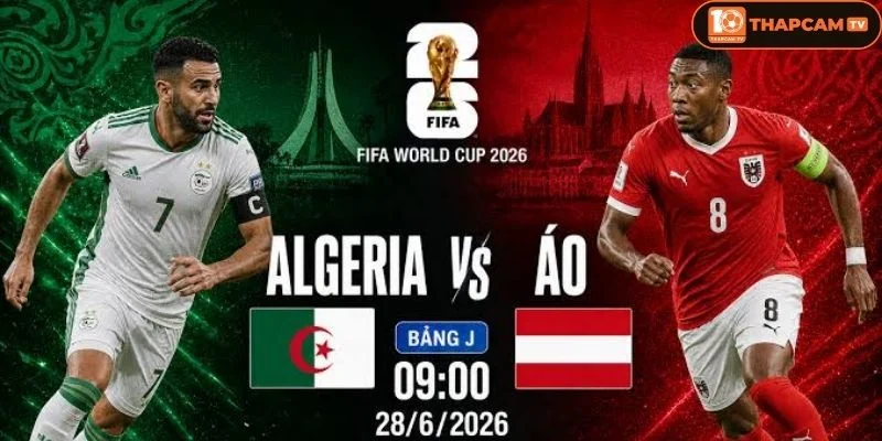 Soi kèo nhà cái Algeria vs Áo từ ThapCam TIVI hé lộ nhiều thông tin thú vị.