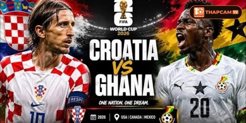Lịch sử đối đầu Croatia vs Ghana không có nhiều điều để nhận định.