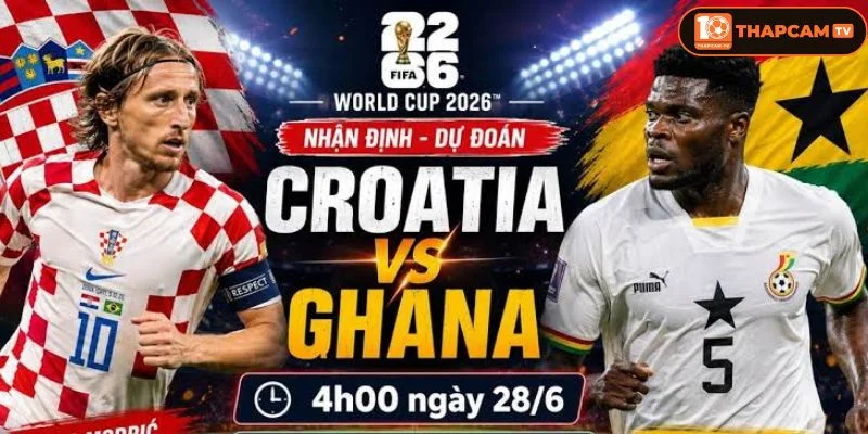 Soi kèo nhà cái Croatia vs Ghana từ ThapCam TIVI hé lộ nhiều thông tin thú vị.